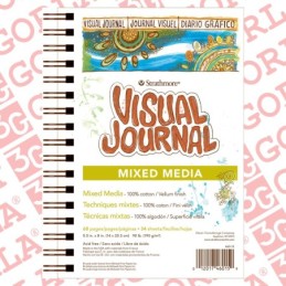 VISUAL JOURNAL MIXMED 14X20...