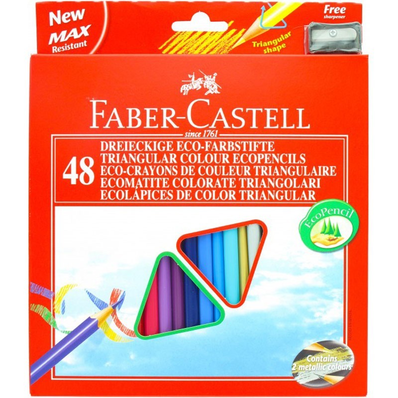 Matite Colorate Faber Castell 48Pz Eco