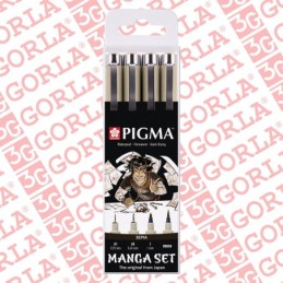 Pigma Micron Sepia Set 4 Pz.