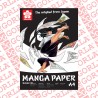 Manga Paper 21X29,7 A5 250Gr 20 Fg.